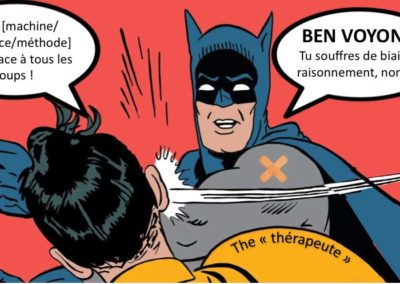 Faites-vous du Shazam ? Quand nos traitements souffrent de biais de raisonnement.