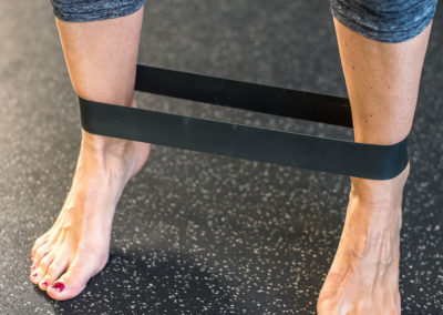 Le gainage et le renforcement du pied